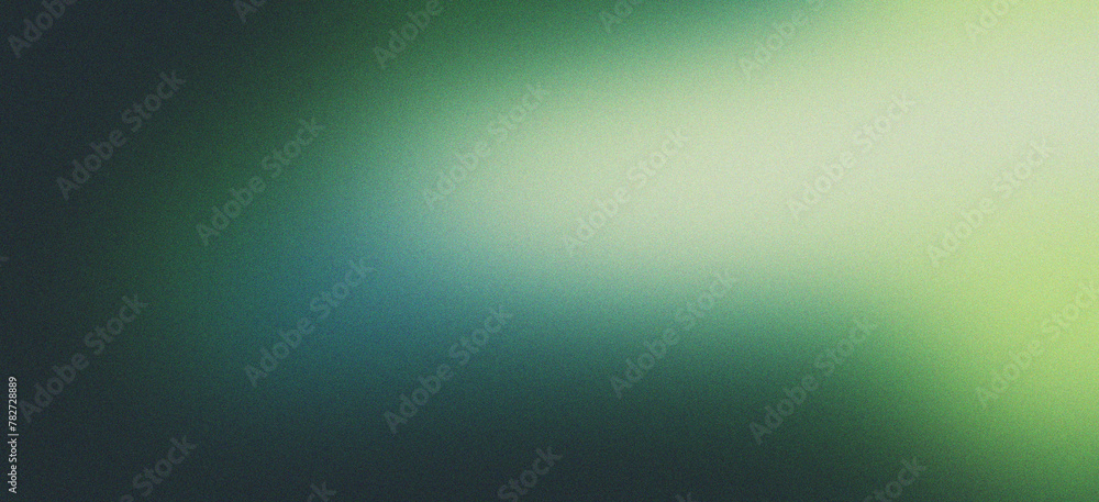 Retro style green tone gradient natural background