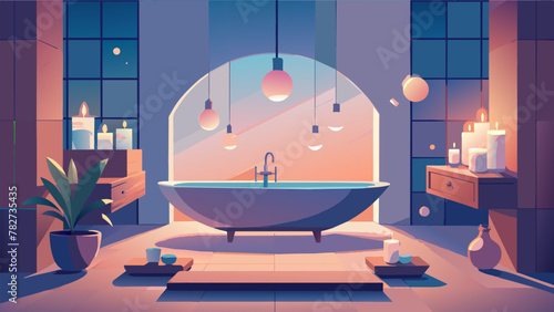The peaceful stillness of the bath was only broken by the gentle sound of bubbles popping and the faint crackle of the candles as I took a deep