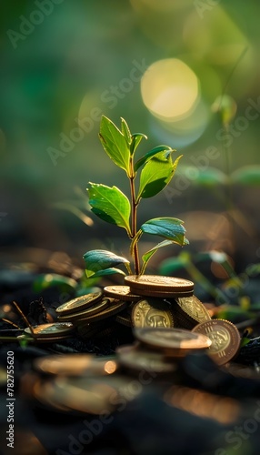 Concept of Financial Growth and Sustainable Investment for Future Success