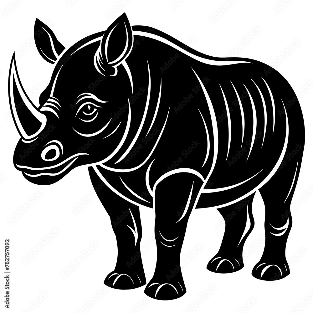 rhino head mascot,rhino silhouette,vector,icon,svg,characters,Holiday t shirt,black rhino face drawn trendy logo Vector illustration,rhino on a white background,eps,png