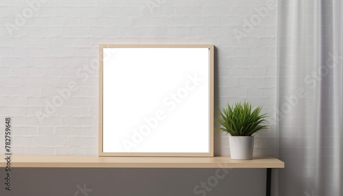 Modern inviting Art Living Room  Mockup,  living room interior poster frame mockup
