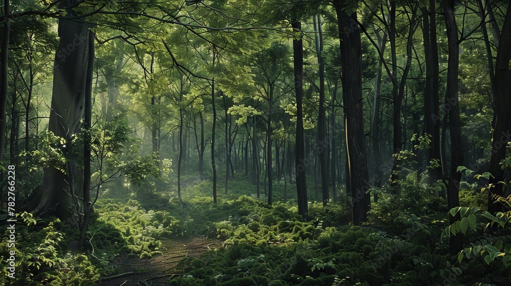 View Rainforest Background for International Day of Forests. The mystical nature of the rainforest. Beautiful nature landscape. View Rainforest Background for International Day of Forests. The mystical nature of the rainforest. Beautiful nature landscape.