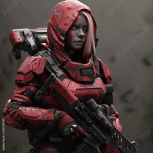 person with a gun