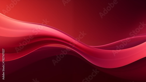 Maroon colour wave abstract background vector.