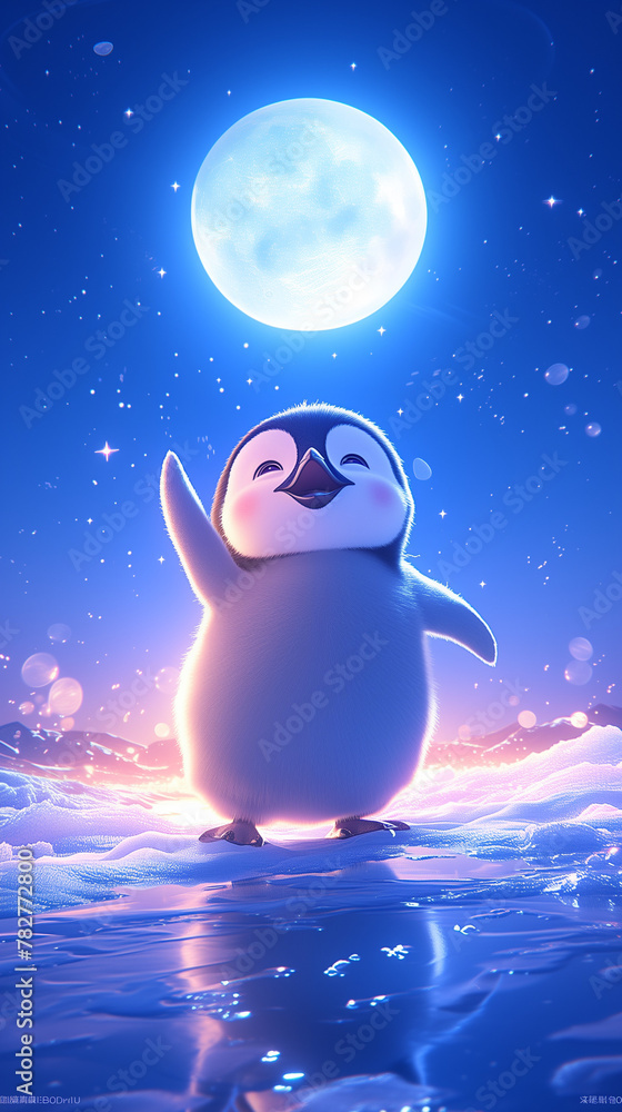 Penguin Under the Moon_달 아래 펭귄 Penguin Under the Moon_달 아래 펭귄