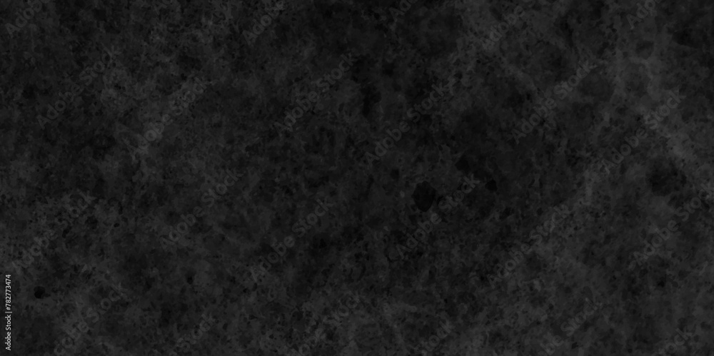 Fototapeta premium Dark black slate texture in natural pattern with high resolution for background wall. Black abstract grunge background. Dark rock texture black stone. Background of blank natural aged blackboard wall.
