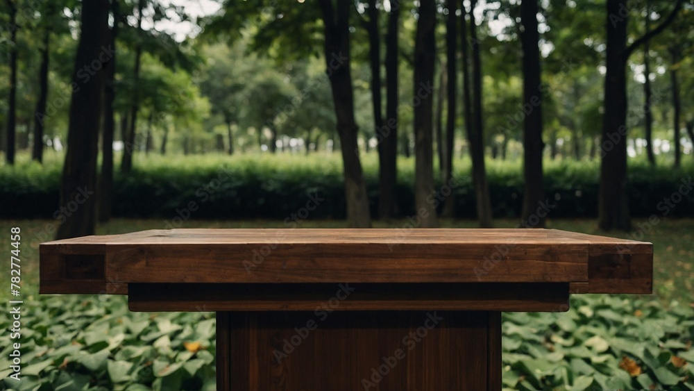 Naklejka premium podium nature 