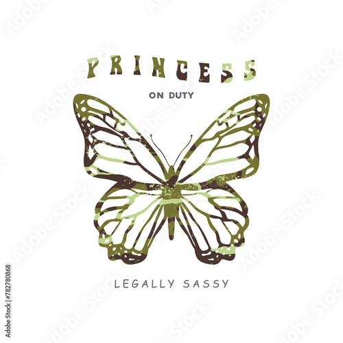 Princess on duty legally sassy.
