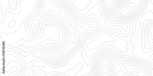 Pattern with lines and dots The stylized height of the topographic map contour in lines and contours isolated on transparent. Black and white topography contour lines map isolated on white background. photo