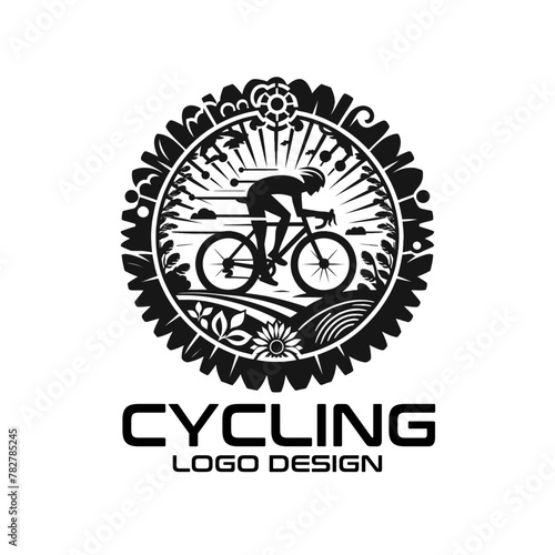 Cycling Vector Logo Design