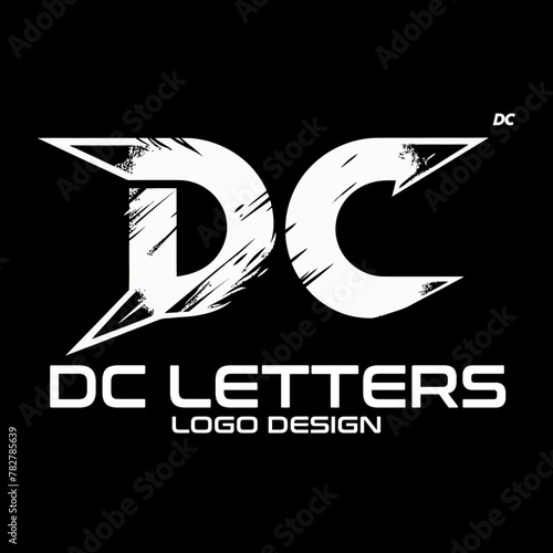 DC Letters Vector Logo Design 