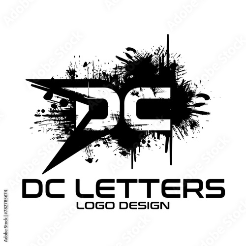 DC Letters Vector Logo Design 