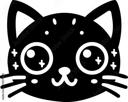 cat cartoon vector  illustration design 