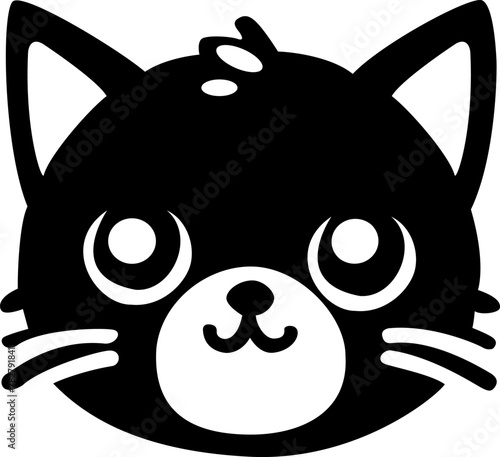 cat cartoon vector  illustration design 