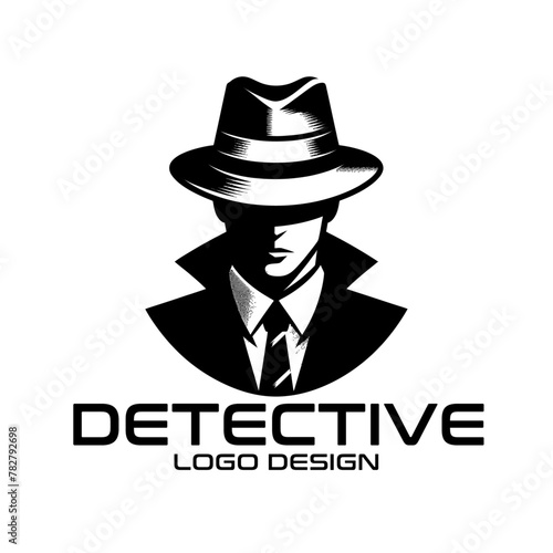 Detective Vector Logo Design