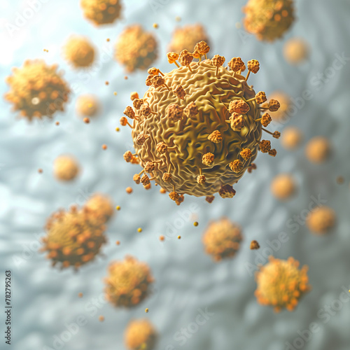 Microscopic battle: Yellow ...