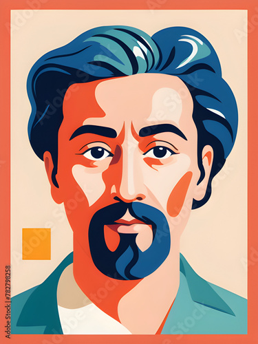 person with a beard