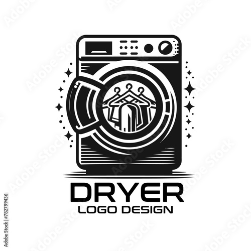 Dryer Vector Logo Design