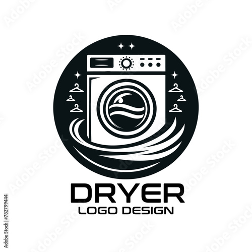 Dryer Vector Logo Design