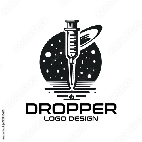 Dropper Vector Logo Design