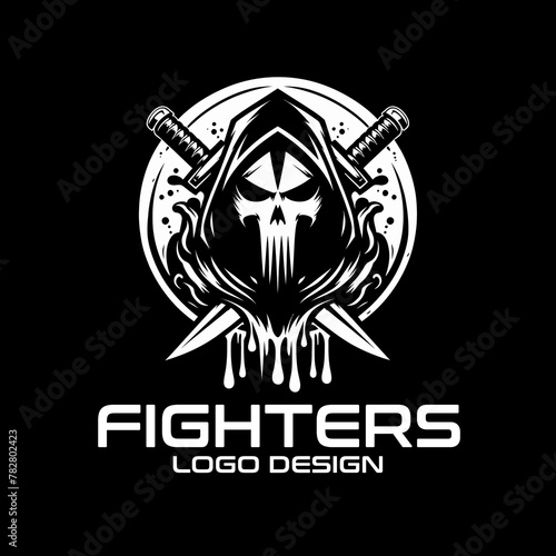 Fighters Vector Logo Design