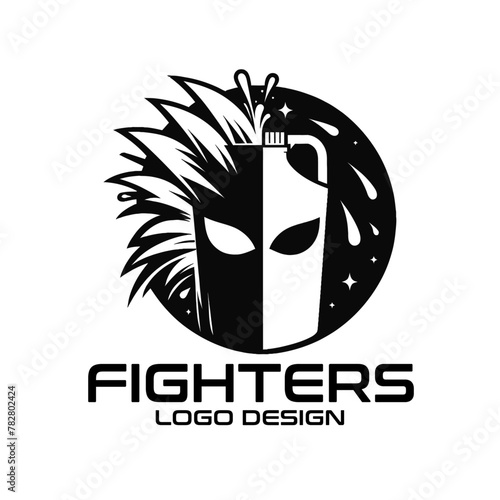 Fighters Vector Logo Design