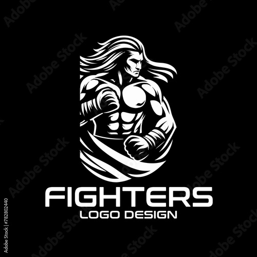 Fighters Vector Logo Design
