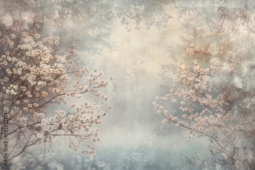 Soft  muted tones blend together seamlessly  creating a tranquil backdrop that soothes the soul and calms the mind.