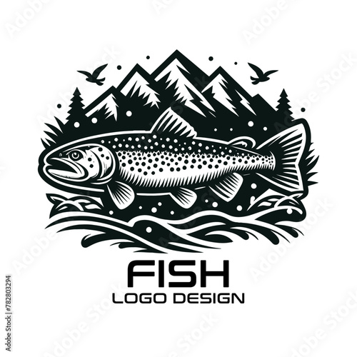 Fish Vector Logo Design