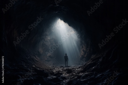 Isolation in Dark Cave