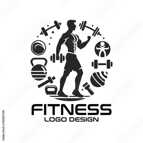 Fitness Vector Logo Design