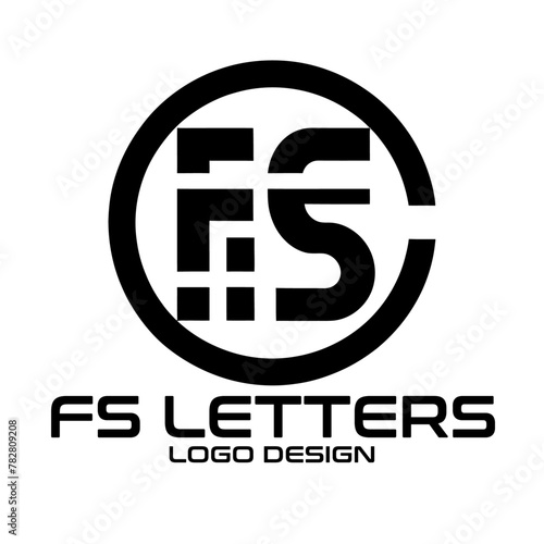 FS Letters Vector Logo Design
