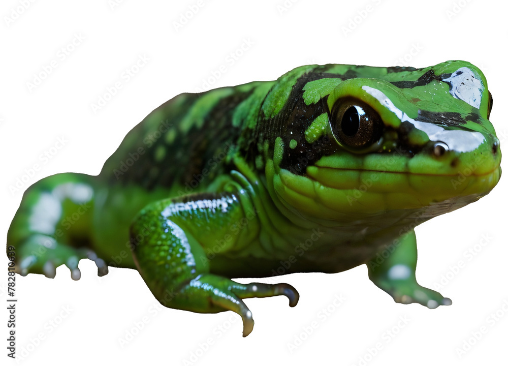 Fototapeta premium Green salamander