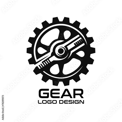 Gear Vector Logo Design