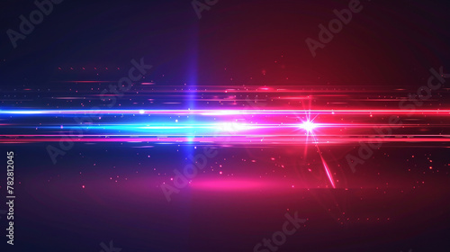 Abstract background with motion light trails	