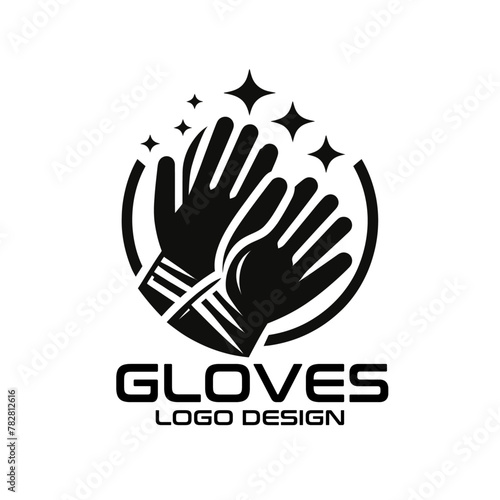 Gloves Vector Logo Design