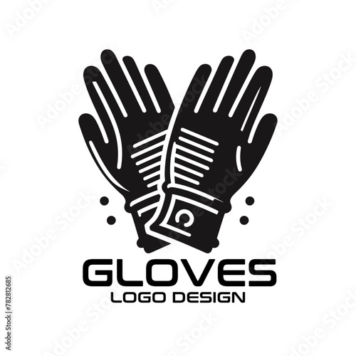 Gloves Vector Logo Design