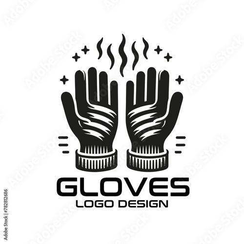Gloves Vector Logo Design