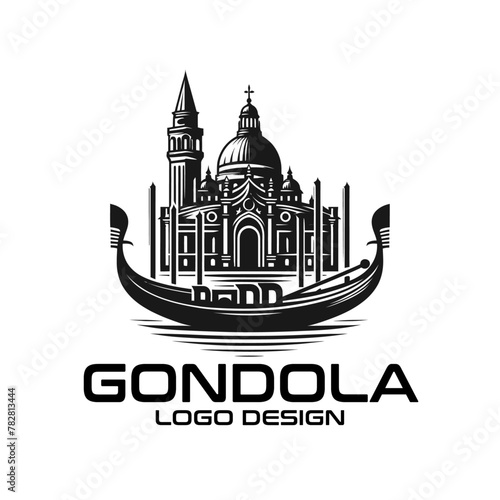 Gondola Vector Logo Design