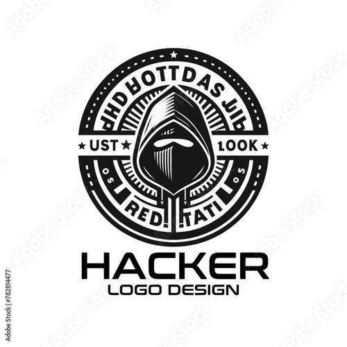 Hacker Vector Logo Design