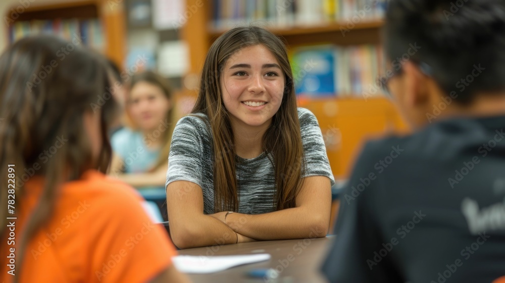 Career Counseling Session Helping Students Navigate Future Pathways in Collaborative Classroom Setting Career Counseling Session Helping Students Navigate Future Pathways in Collaborative Classroom Setting
