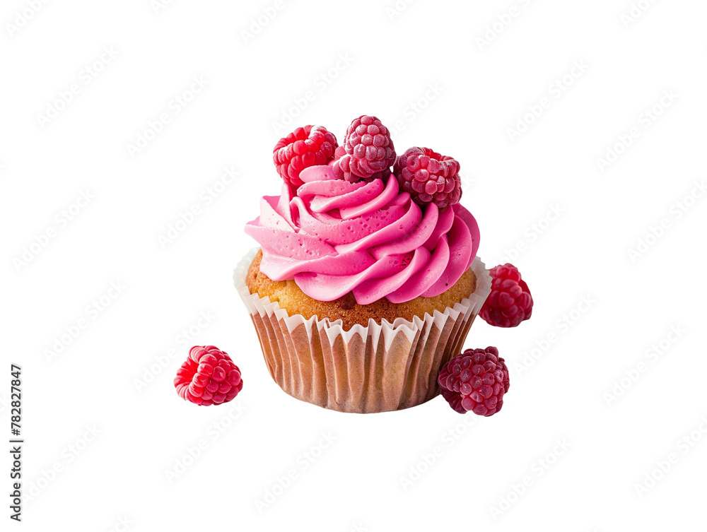 a isoalted delicious cupcake
