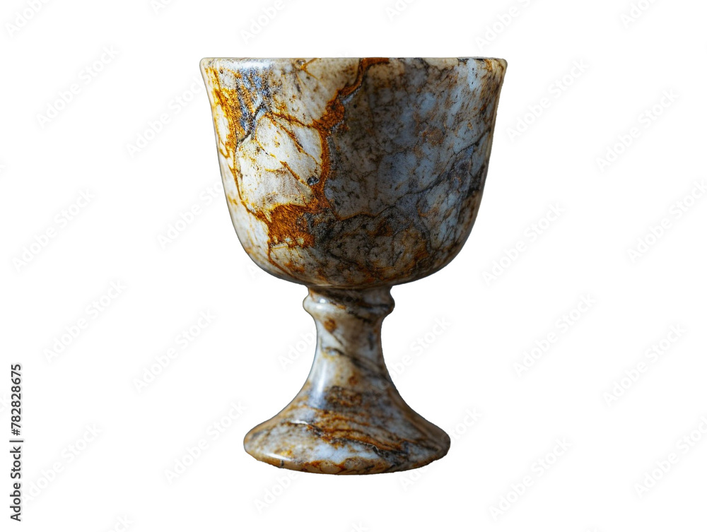 a isolated antique goblet a isolated antique goblet