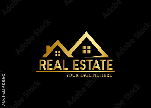 real estate home logo design