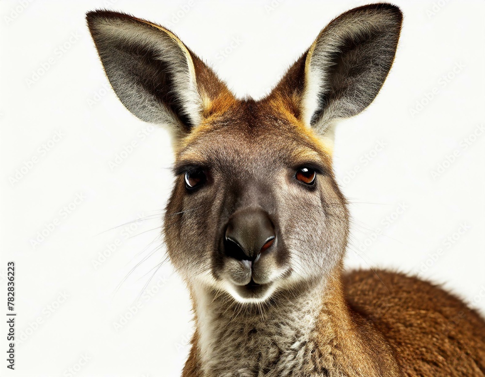 Fototapeta premium Close-up of the face of a kangaroo