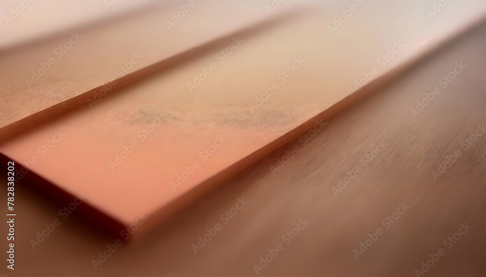 Beautiful, blurred rectangle of brown paper, resembling wood flooring with tints of beige. Beautiful, blurred rectangle of brown paper, resembling wood flooring with tints of beige.