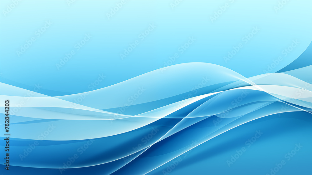 Naklejka premium blue dark background for wide banner. Blue background. Abstract blue dark background