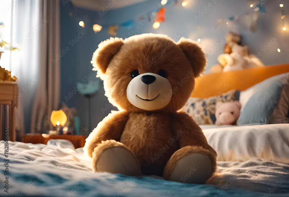 AI Generative image of a child's bedroom AI Generative image of a child's bedroom