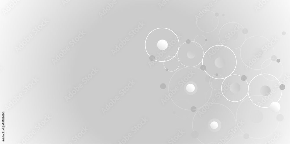 Vectors Geometric circuit dots and lines connection for communication technology and social network concept background. Vectors Geometric circuit dots and lines connection for communication technology and social network concept background.