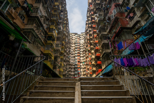 Photography Monster Buildings in Quarry bay , residential complex used to be Transformers mo